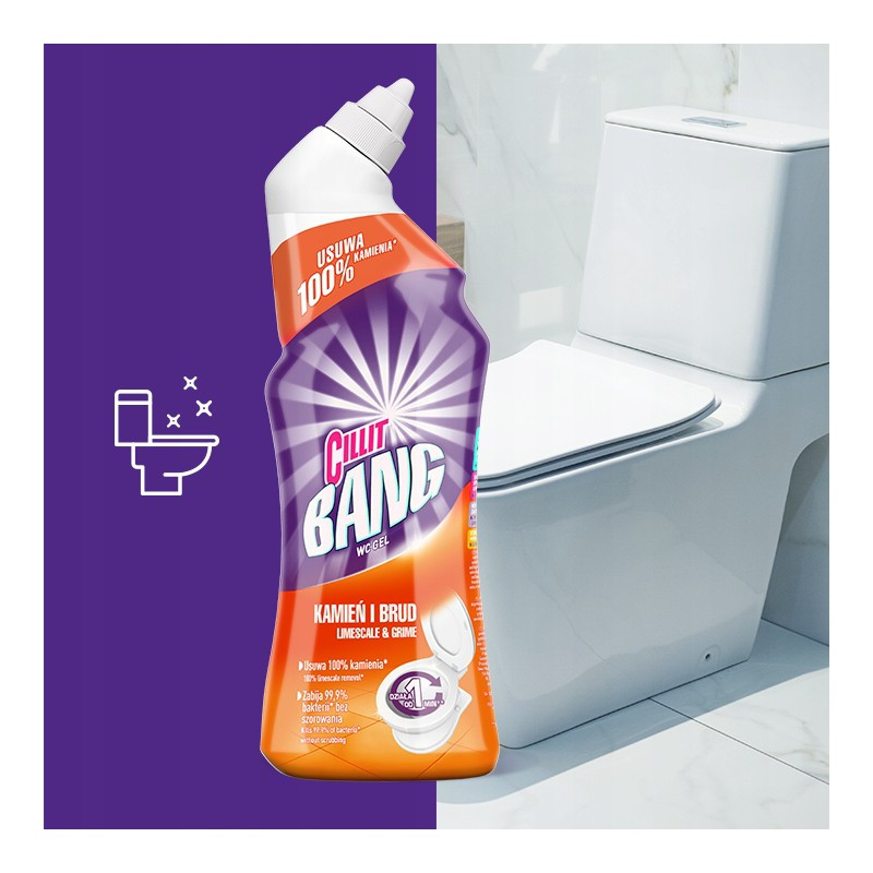 Cillit Bang Kamień i rdza WC  750ml